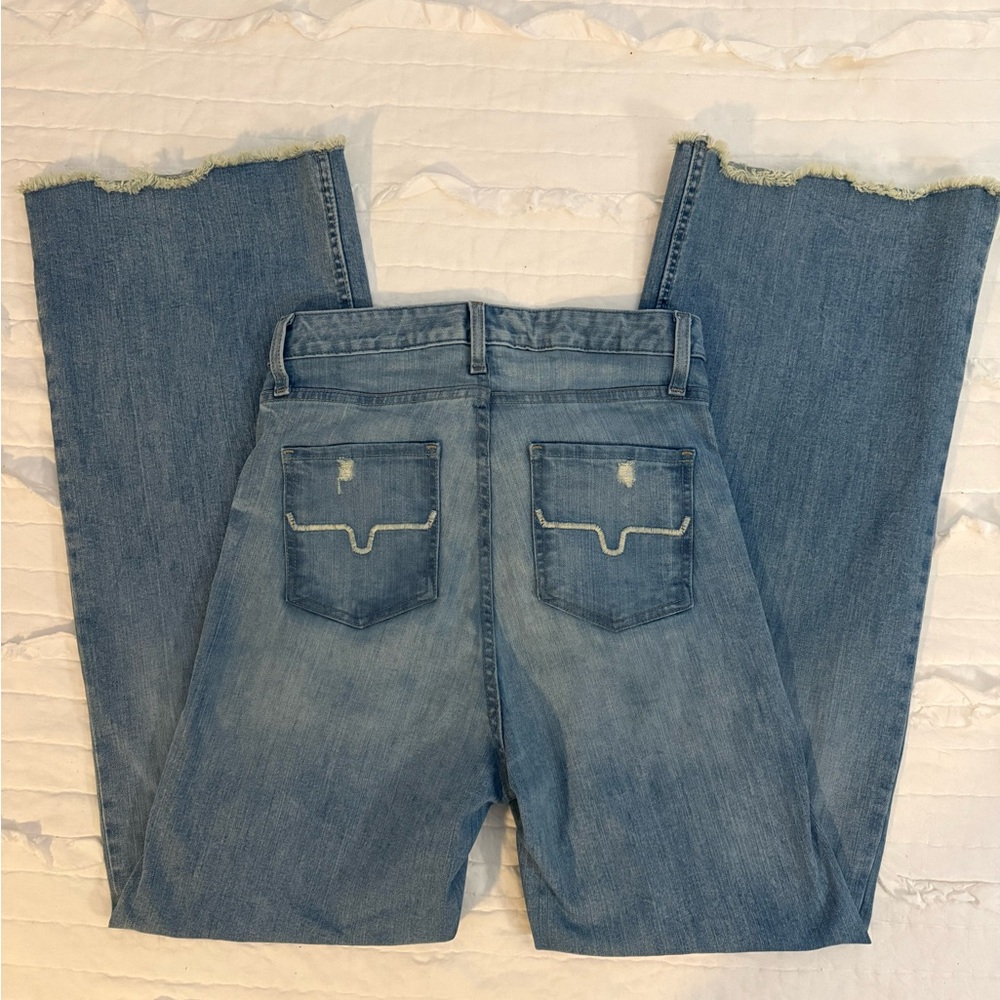 Kimes Ranch Medium Blue Flare Jeans